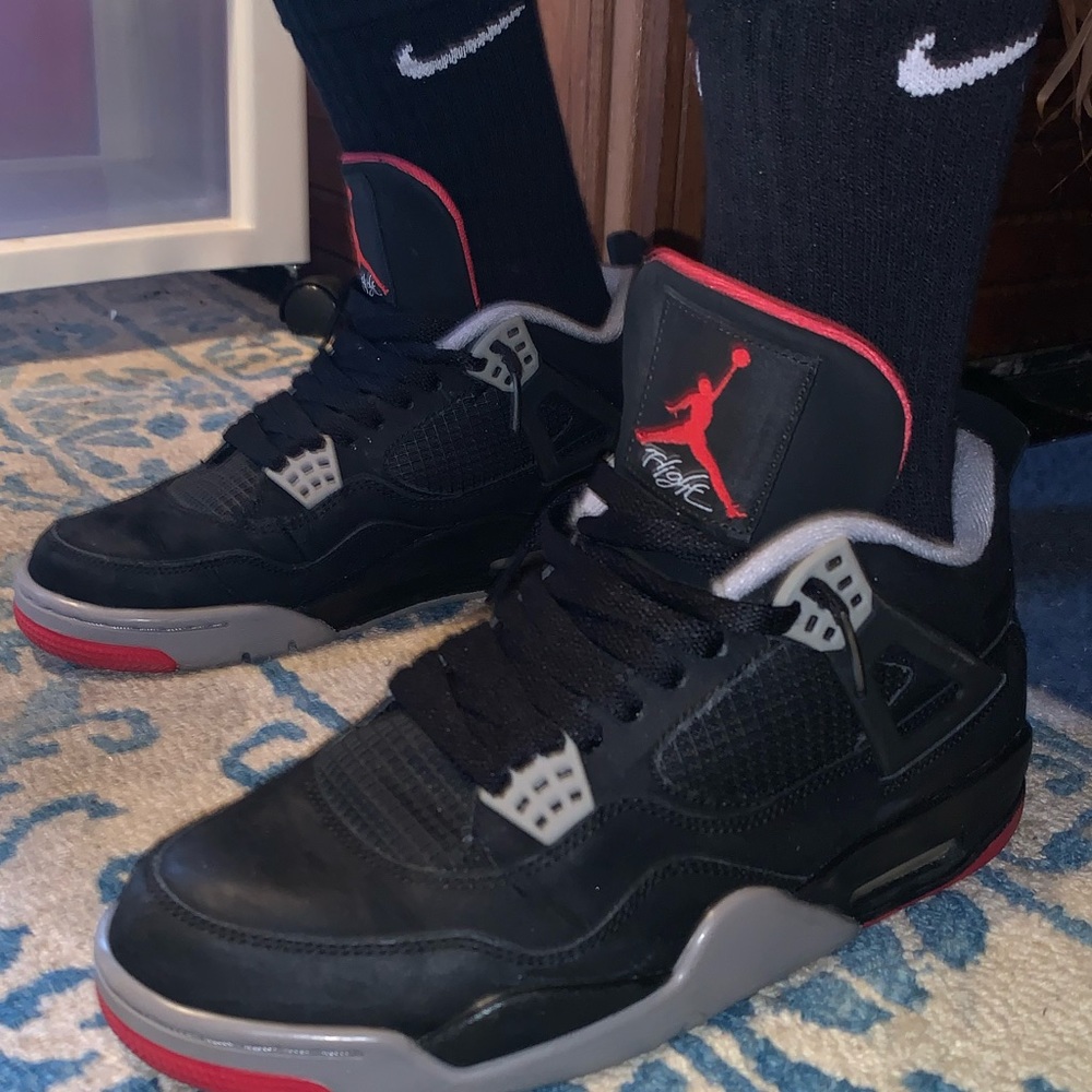 2012 bred black cement custom black midsole